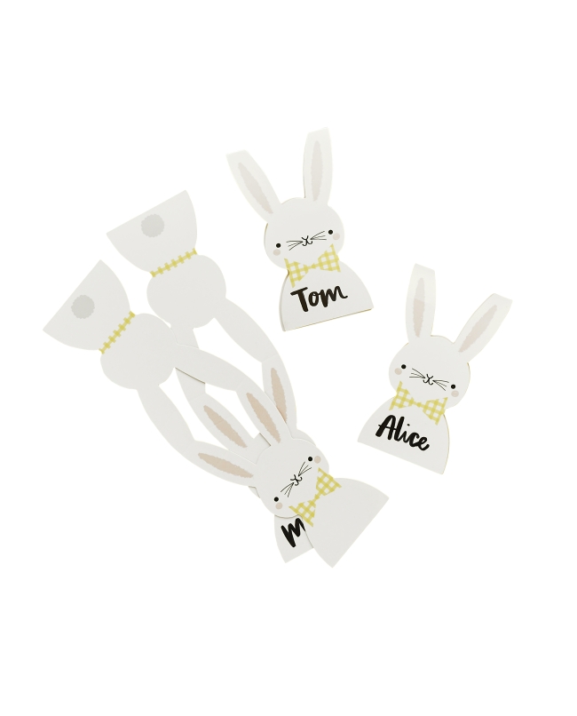 Tarjetas Sitio Conejo Pascua 5 X 10,5cm Carton