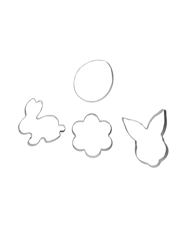 Cortadores Galletas Pascua 5-8cm