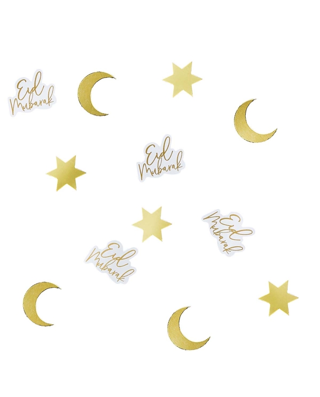 Confeti Mesa Eid Mubarak 10G 2 X 3cm Carton