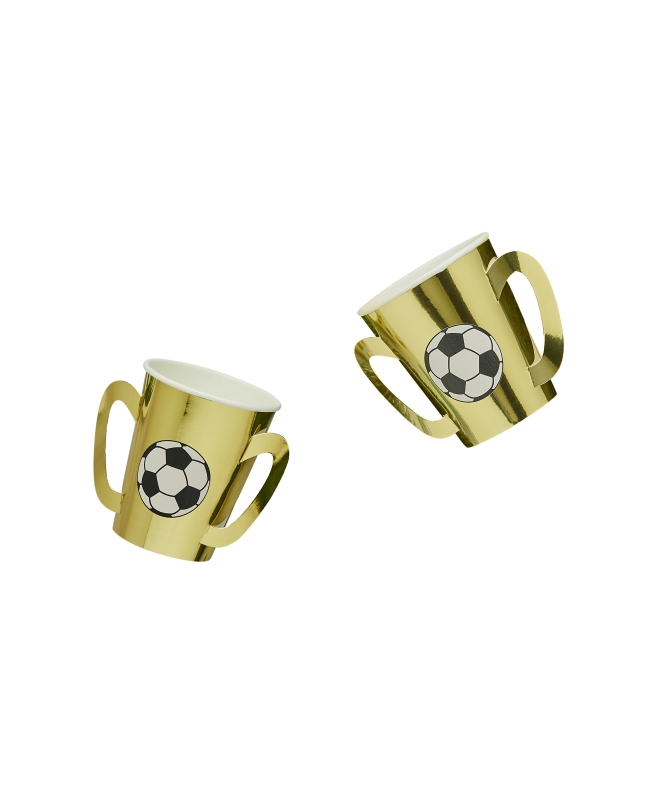 Vasos Papel 250ml Trofeo Oro
