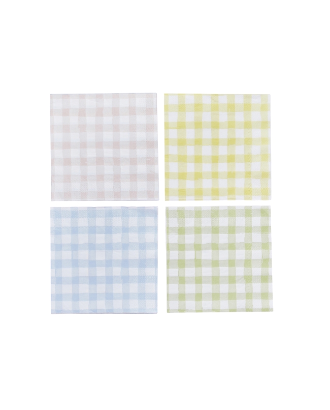 Servilletas 33 X 33cm Cuadros