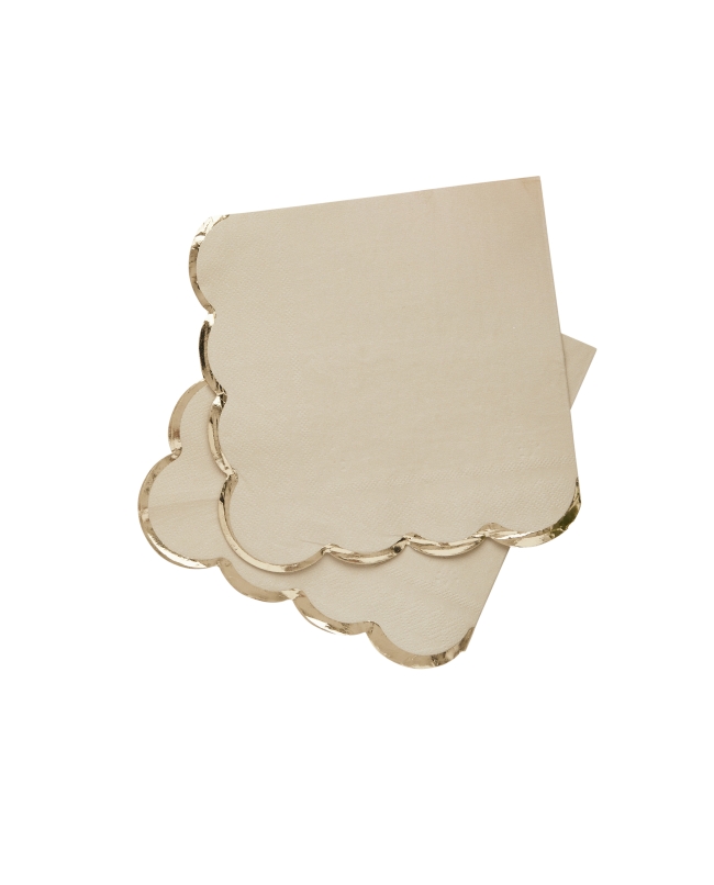 Servilletas 33 X 33cm Champan