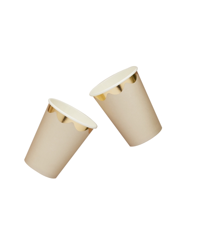 Vasos Papel 250ml Champan