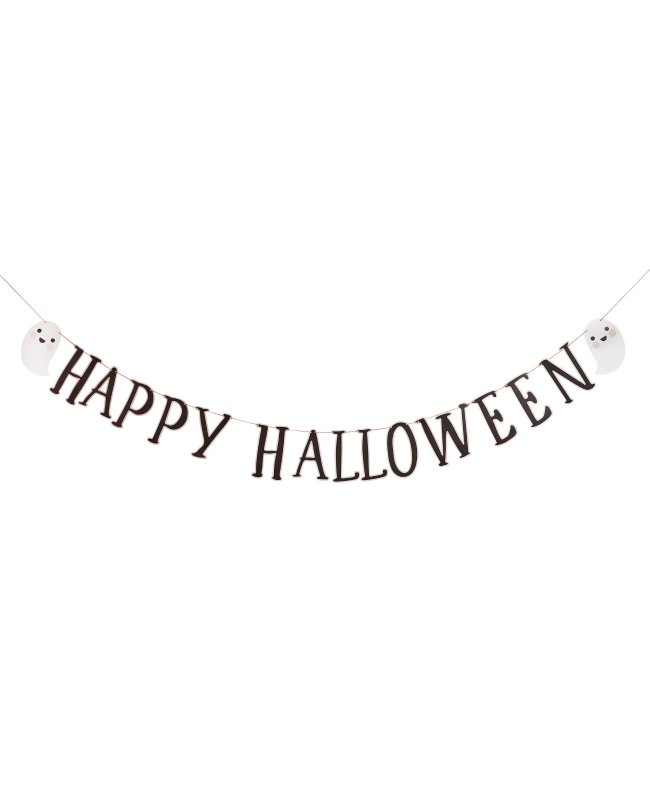 Guirnalda Fantasma Feliz Happy Halloween
