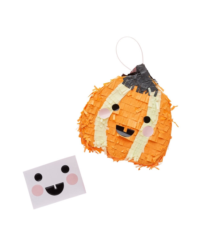 Pinata Calabaza Y Pegatina Cara
