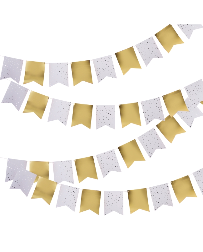 Banderines Oro 18 X 14,5cm X 10m Carton