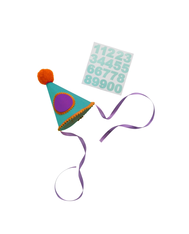 Gorro Fiesta Personalizable Premium Brights 12 X 18cm Fieltro