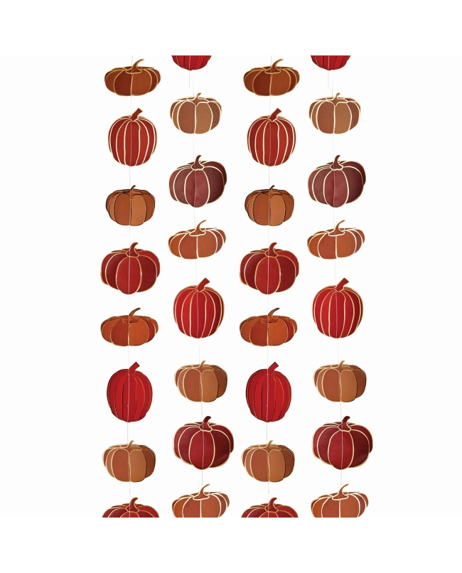 Decoracion Colgante Calabaza 5m
