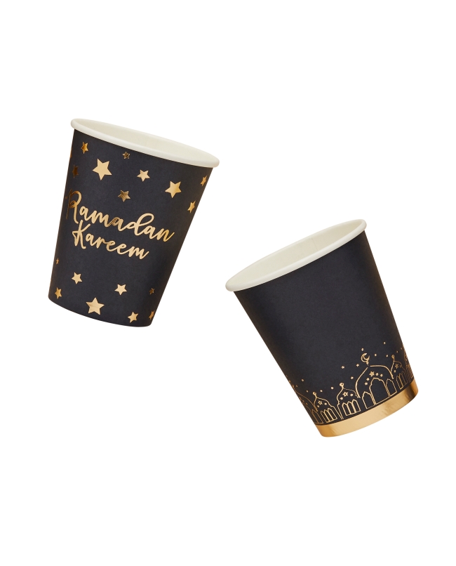 Vasos Papel 250ml Ramadan