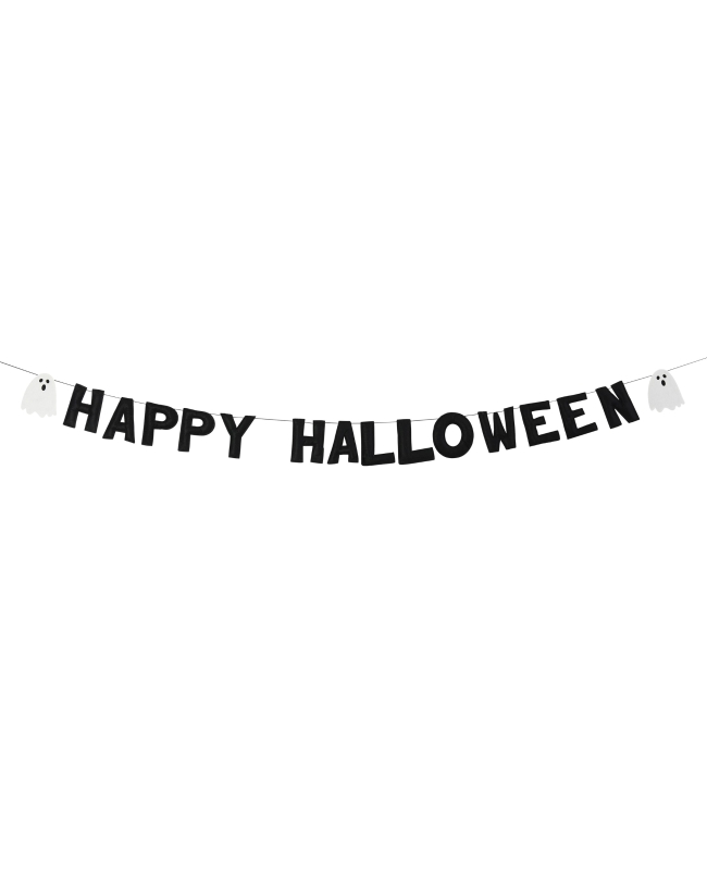 Guirnalda Happy Halloween Fantasma 2m
