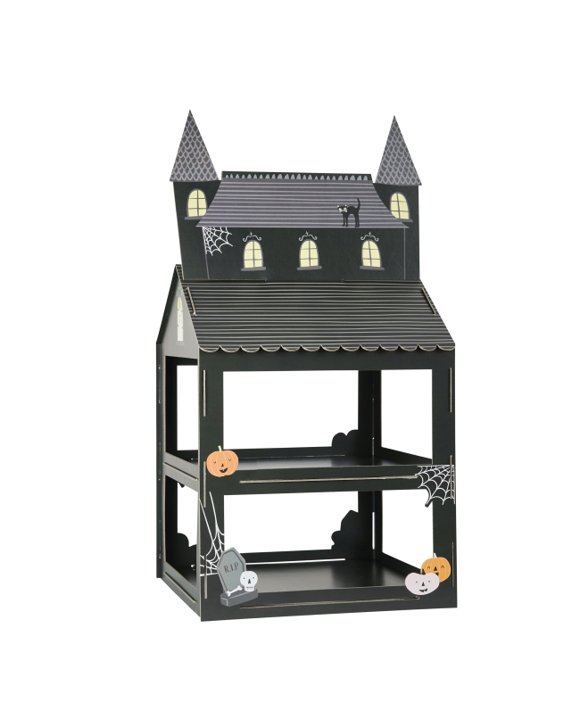 Soporte Dulces Casa Embrujada Papel