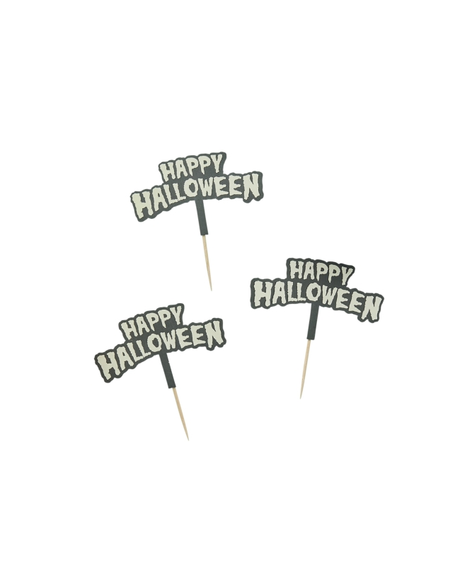 Palillos Comida Happy Halloween