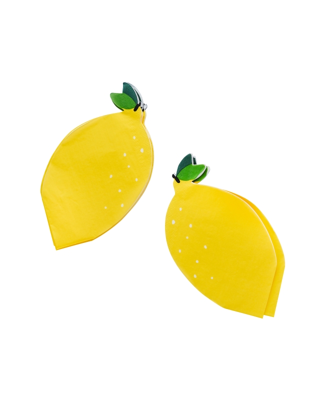 Servilletas Limones 16 X 17,5cm