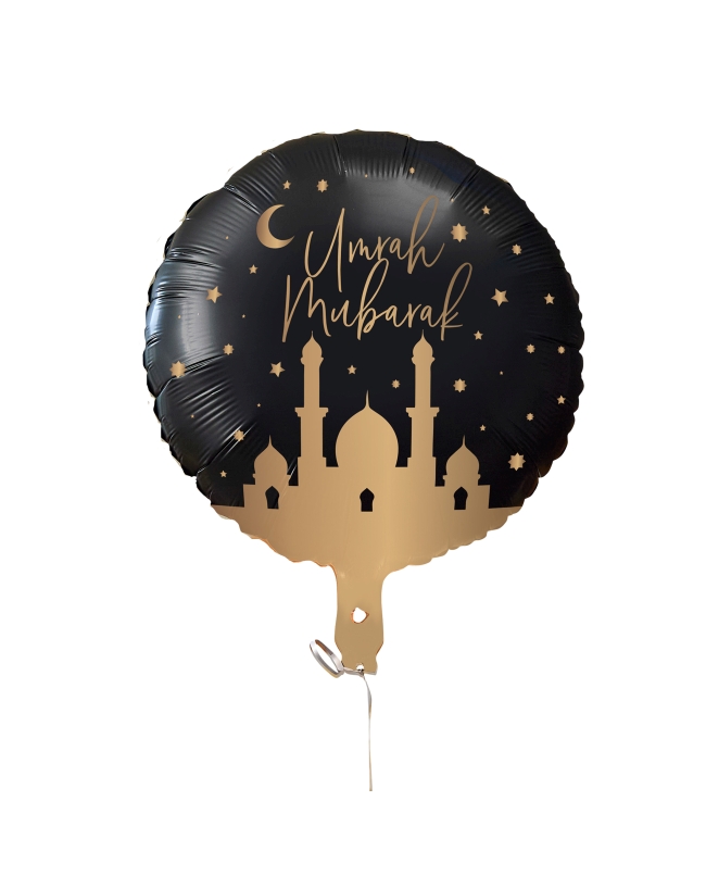 Globo Foil 20/50cm Umrah Mubarak