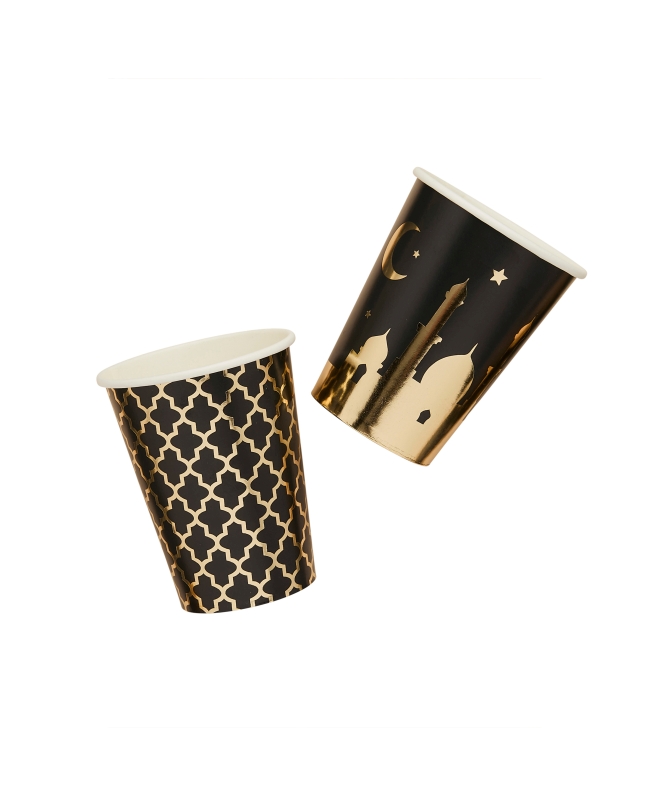 Vasos Papel 250ml Umrah Mubarak