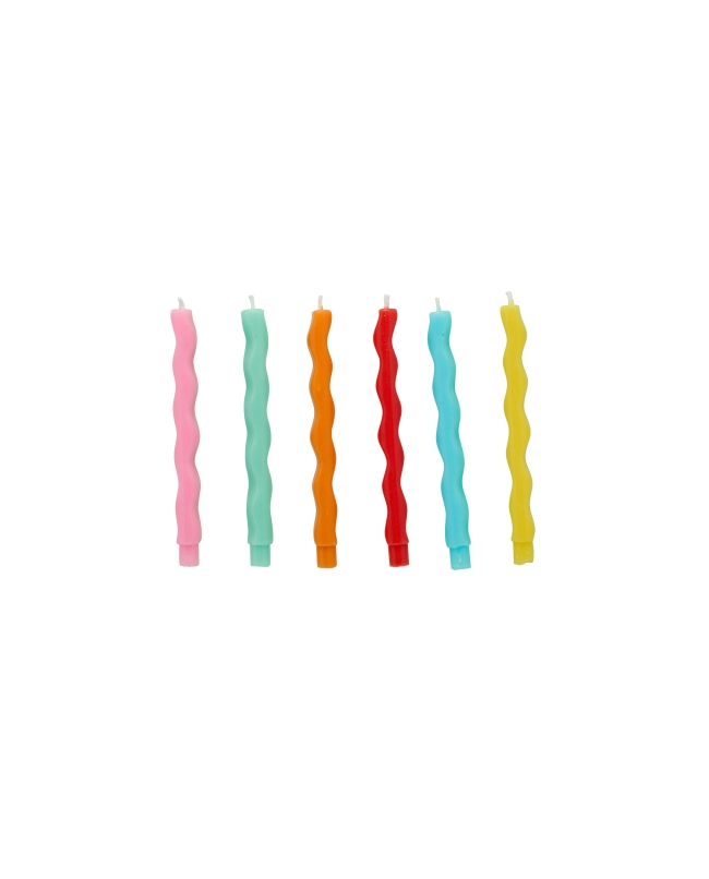Velas Onduladas Premium Bright 1 X 10cm