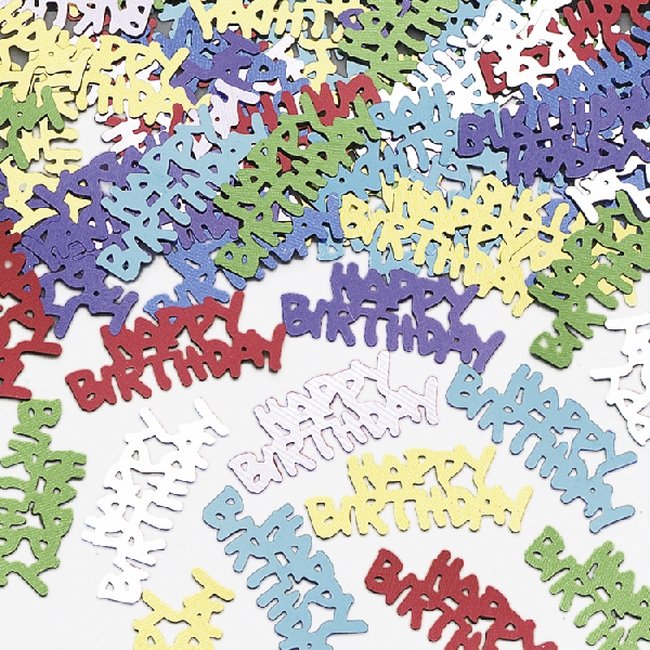 Confeti Happy Bday Multicolor 14gr