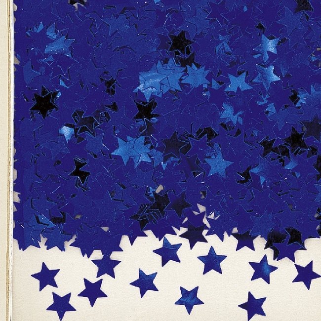 Confeti Estrellas Azul 14gr