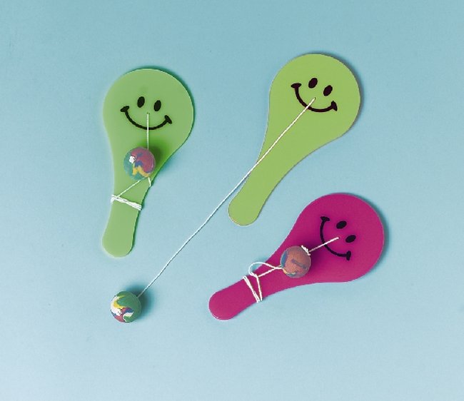 Juguete Raquetas Y Pelota Plastico 12.1 X 5,5cm 