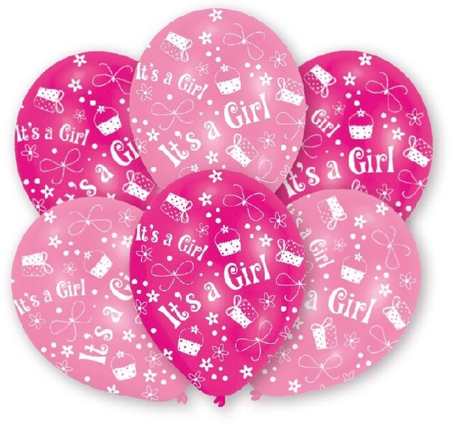 Globos Latex 27,5cm Its A Girl