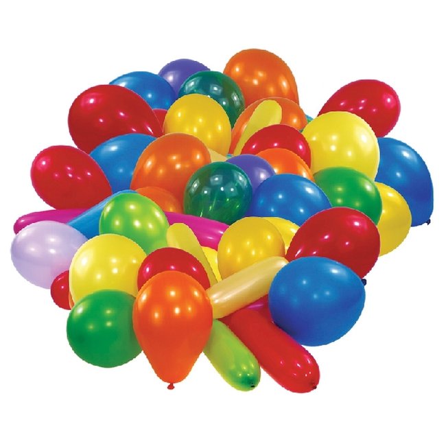Globos Star Value 50 assorted Latex Balloons 0
