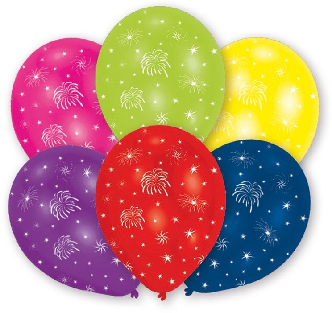 Globos 27cm Fireworks