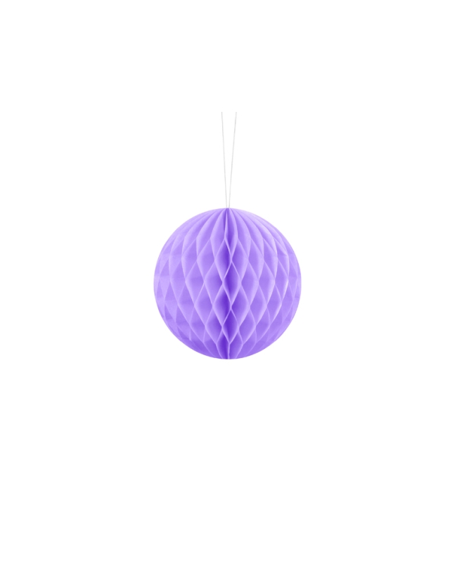 Bola Nido Abeja Lila 10cm ***OFERTA DTO NO ACUMULABLE