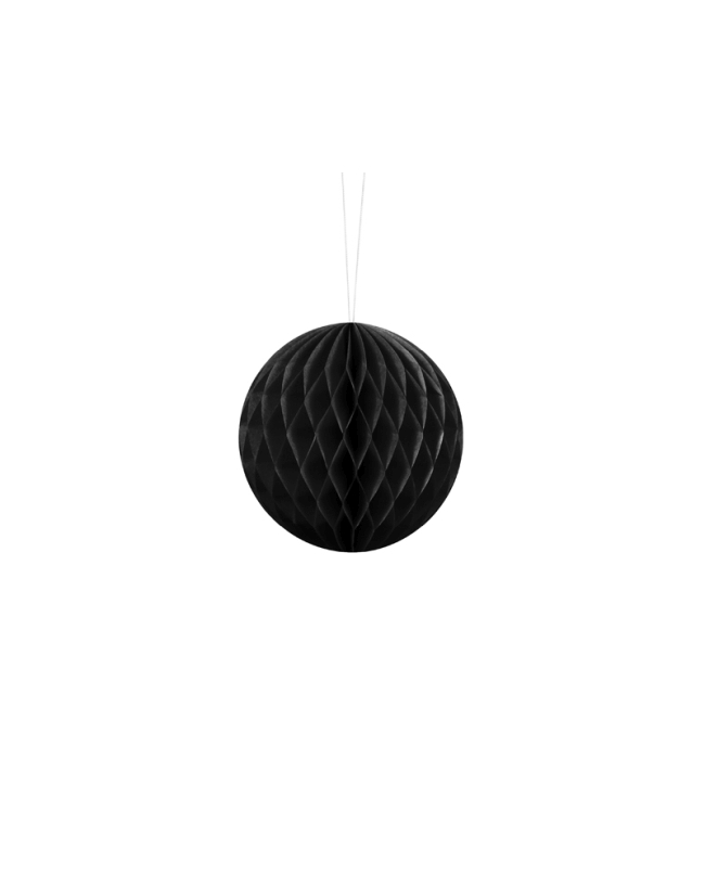 Bola Nido Abeja Negro 10cm ***OFERTA DTO NO ACUMULABLE