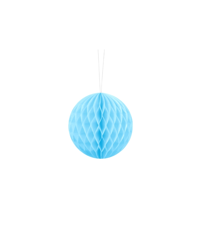 Bola Nido Abeja Azul Cielo 10cm ***OFERTA DTO NO ACUMULABLE