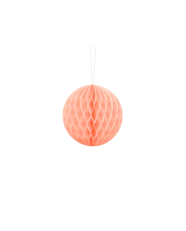 Bola Nido Abeja Melocoton Claro 10cm ***OFERTA DTO NO ACUMULABLE