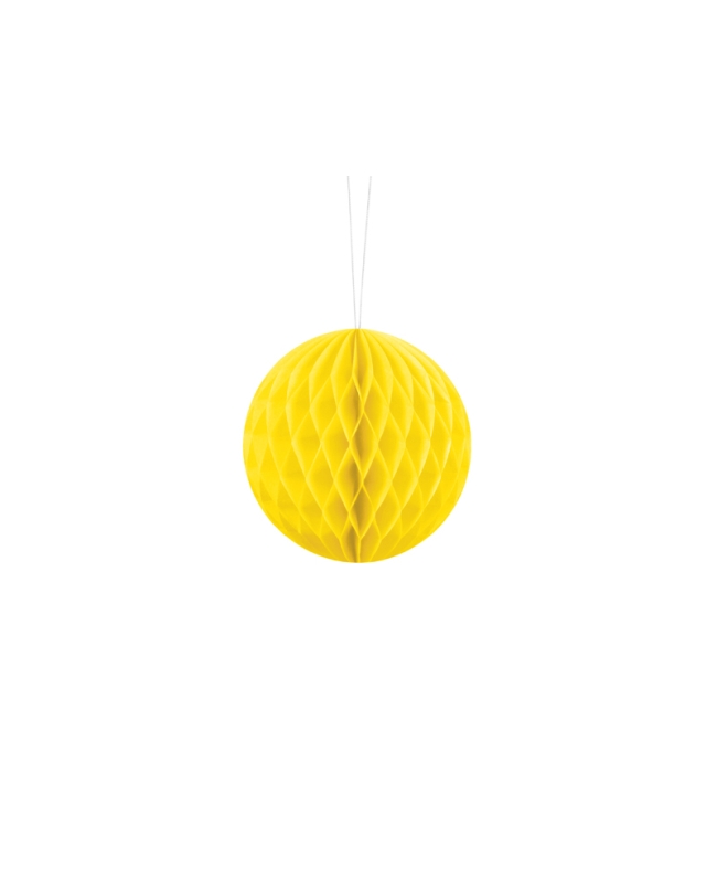 Bola Nido Abeja Amarillo 10cm ***OFERTA DTO NO ACUMULABLE