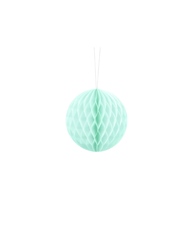 Bola Nido Abeja Menta Claro 10cm ***OFERTA DTO NO ACUMULABLE
