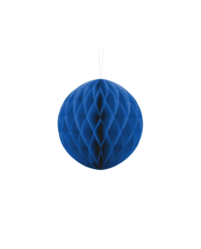 Bola Nido Abeja Azul 20cm ***OFERTA DTO NO ACUMULABLE
