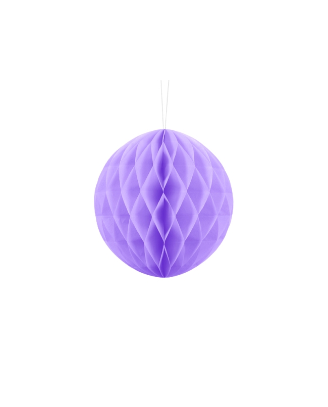 Bola Nido Abeja Lila 20cm ***OFERTA DTO NO ACUMULABLE
