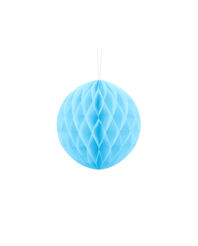 Bola Nido Abeja Azul Cielo 20cm ***OFERTA DTO NO ACUMULABLE