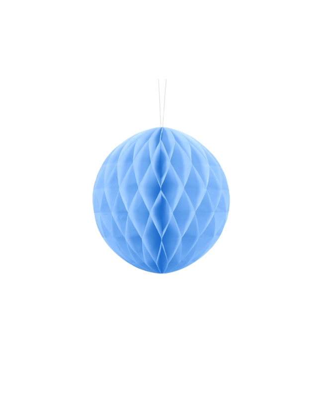 Bola Nido Abeja Azul Claro 20cm ***OFERTA DTO NO ACUMULABLE