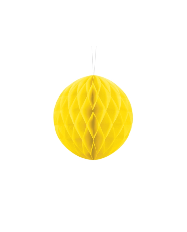 Bola Nido Abeja Amarillo 20cm ***OFERTA DTO NO ACUMULABLE