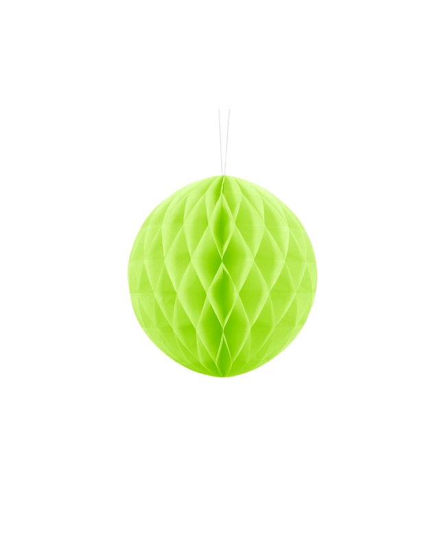 Bola Nido Abeja Verde Manzana 20cm ***OFERTA DTO NO ACUMULABLE