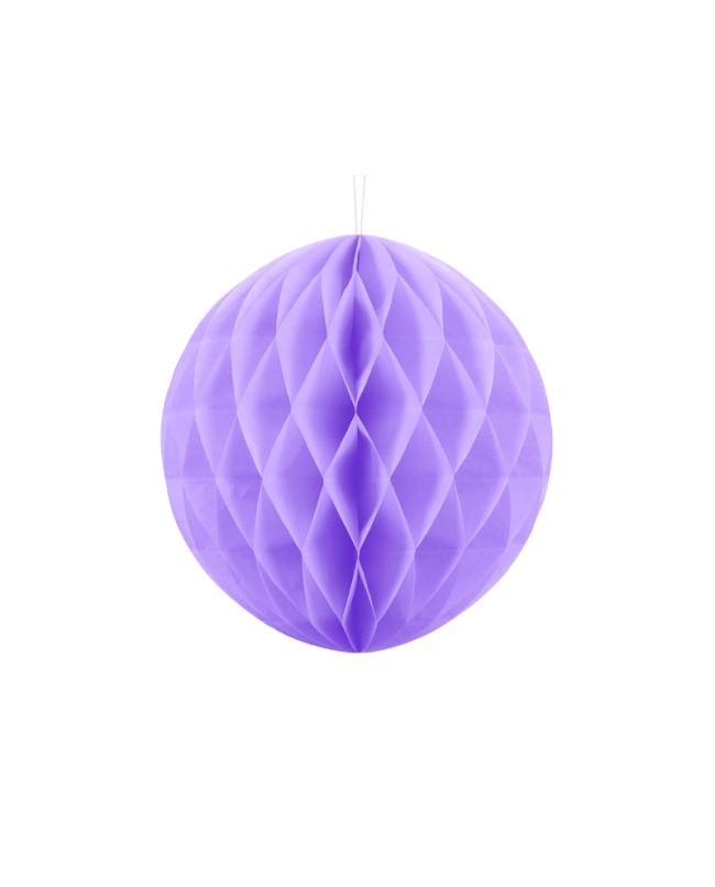 Bola Nido Abeja Lila 30cm ***OFERTA DTO NO ACUMULABLE