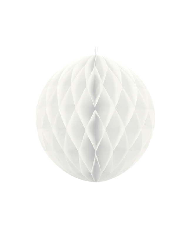 Bola Nido Abeja Blanco 30cm ***OFERTA DTO NO ACUMULABLE