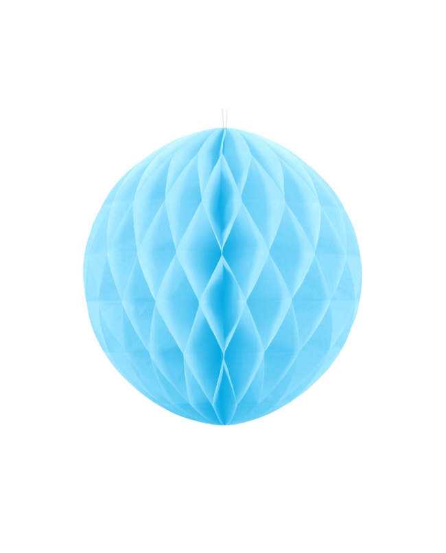 Bola Nido Abeja Azul Cielo 30cm ***OFERTA DTO NO ACUMULABLE