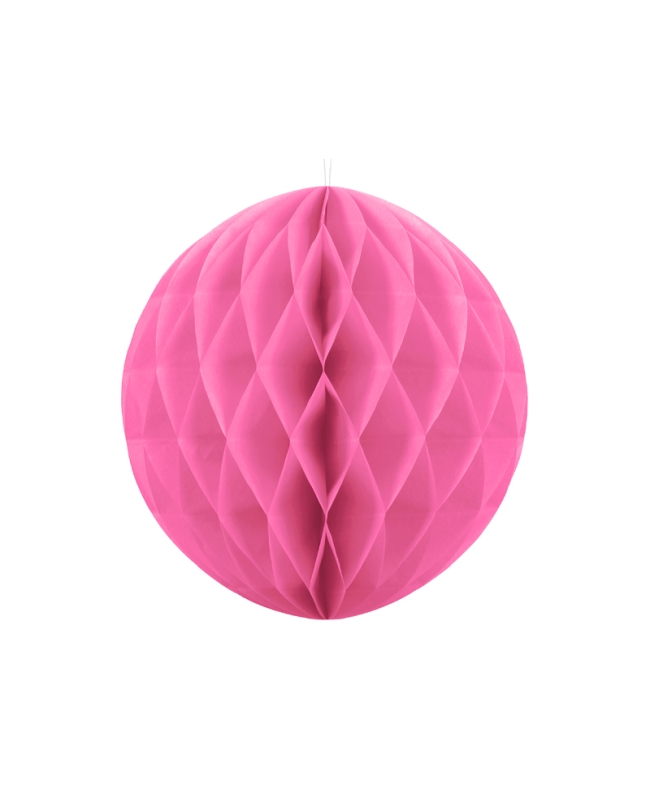 Bola Nido Abeja Rosa 30cm ***OFERTA DTO NO ACUMULABLE