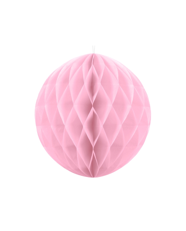 Bola Nido Abeja Rosa Claro 30cm ***OFERTA DTO NO ACUMULABLE
