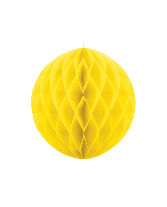 Bola Nido Abeja Amarillo 30cm ***OFERTA DTO NO ACUMULABLE