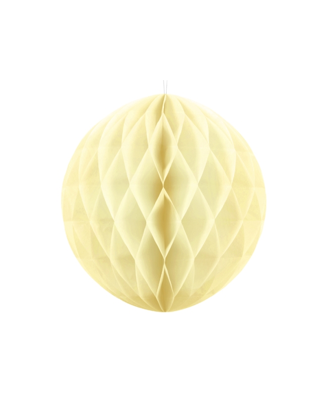 Bola Nido Abeja Amarillo Palido 40cm ***OFERTA DTO NO ACUMULABLE