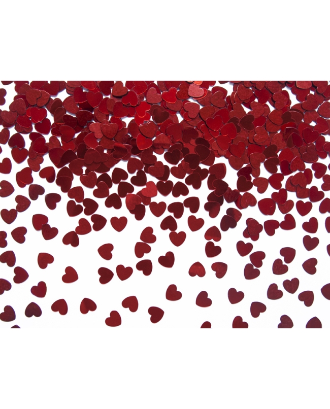 Confeti Corazones Rojo 5mm 30gr ***OFERTA DTO NO ACUMULABLE