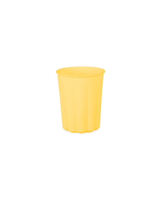 Vasos Plastico Frill 220ml Amarillo ***OFERTA DTO NO ACUMULABLE
