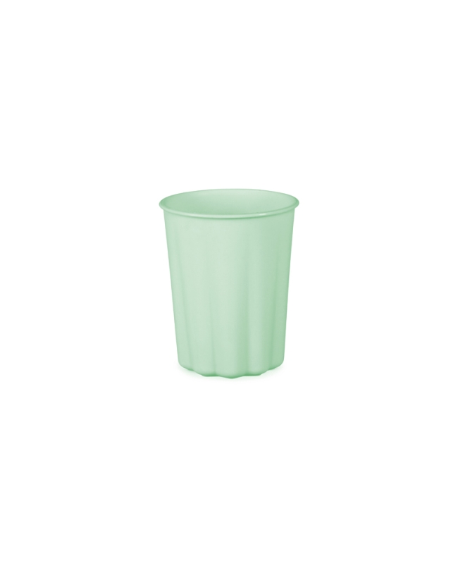 Vasos Plastico Frill 220ml Salvia ***OFERTA DTO NO ACUMULABLE