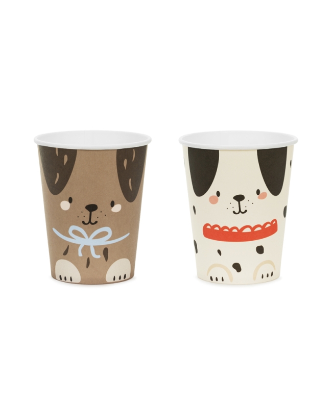 Vasos Papel 220ml Perros ***OFERTA DTO NO ACUMULABLE