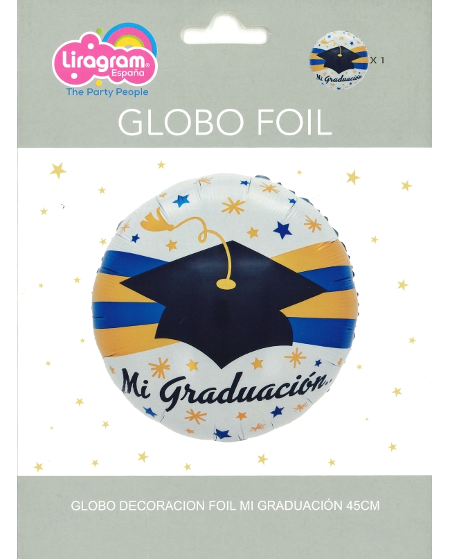 Globo Foil Mi Graduacion 18/45cm